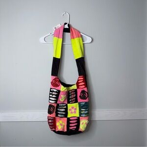 Floral Patchwork Shoulder Bag